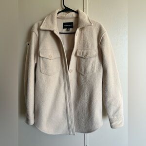 Hilary Radley Cream Utility Jacket